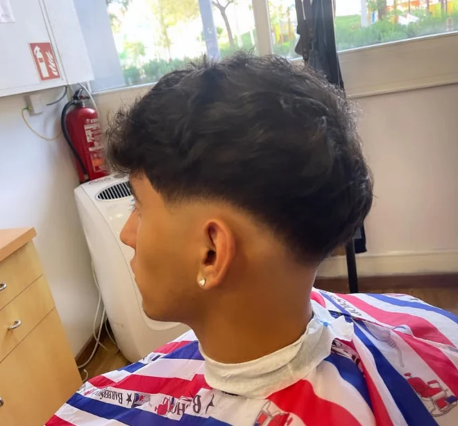 Corte con volumen y degradado lateral
